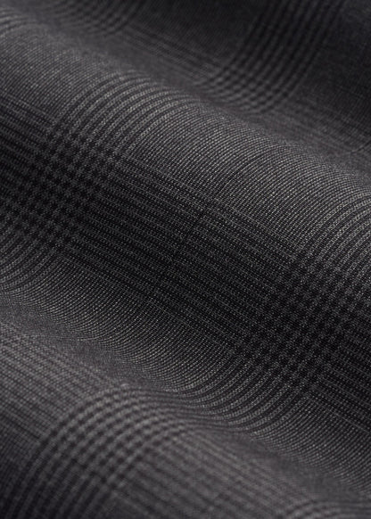 Suit Jacket for Tall Men in Charcoal Plaid