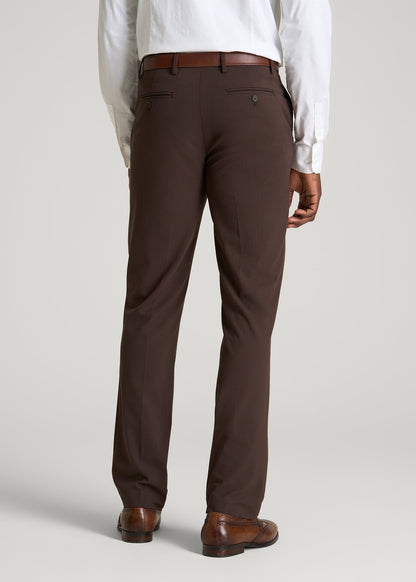 Suit Separates Pants for Tall Men in Coffee Bean