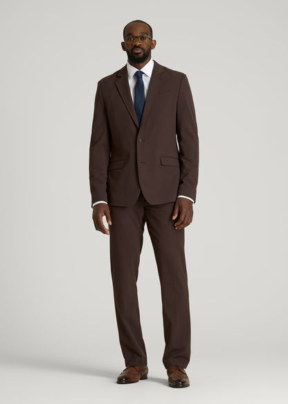 Suit Separates Pants for Tall Men in Coffee Bean