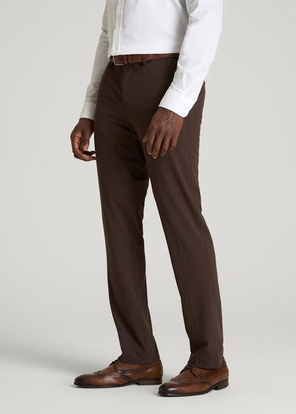 Suit Separates Pants for Tall Men in Coffee Bean