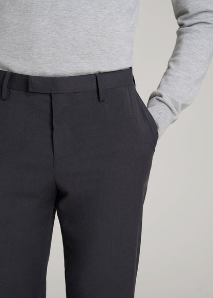 Suit Trousers for Tall Men in Mid Grey