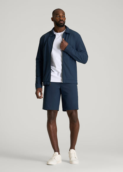 Traveler Chino Short 2.0 for Tall Men in Navy Blue