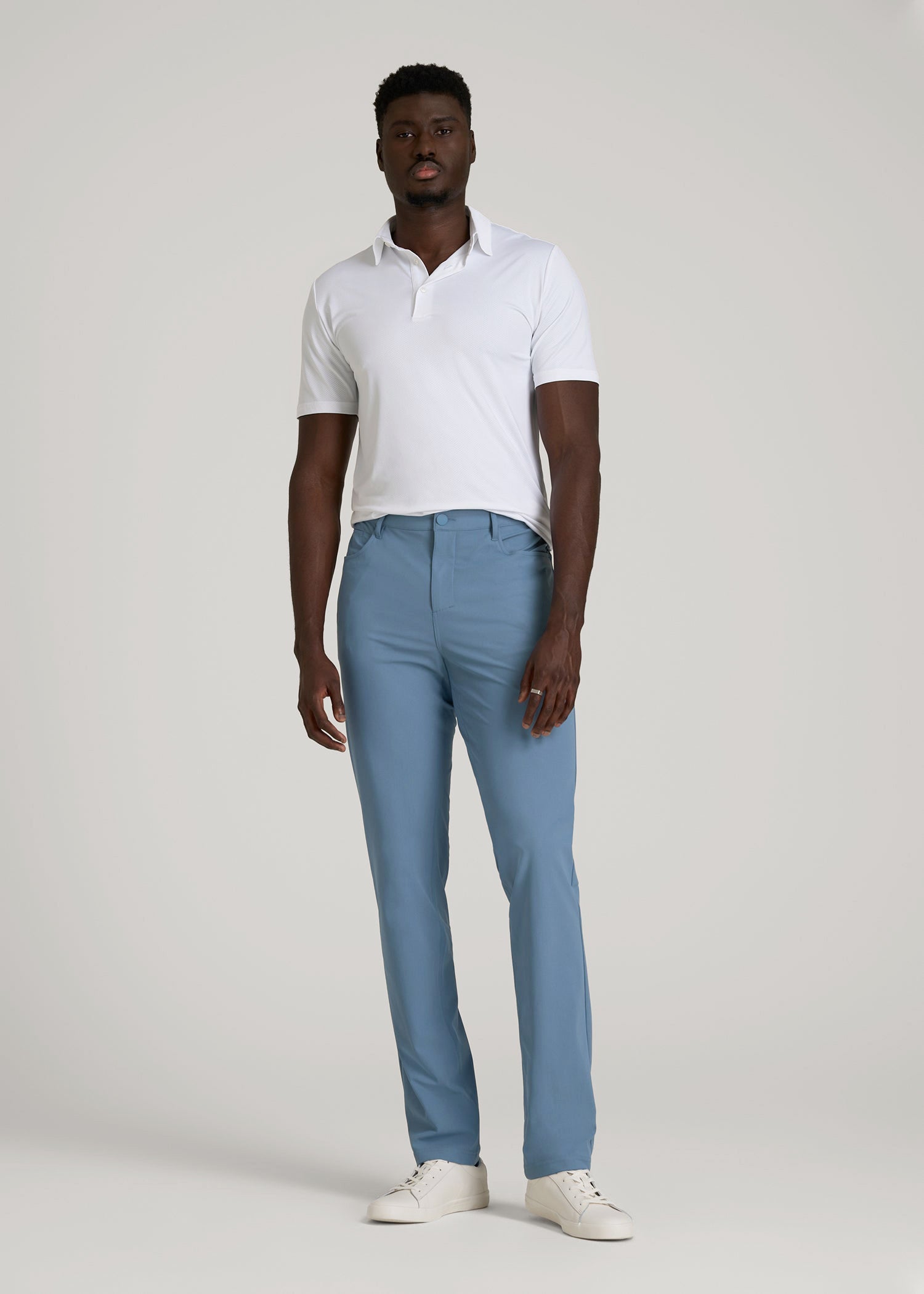 Traveler Pant 2.0 for Tall Men in Chambray