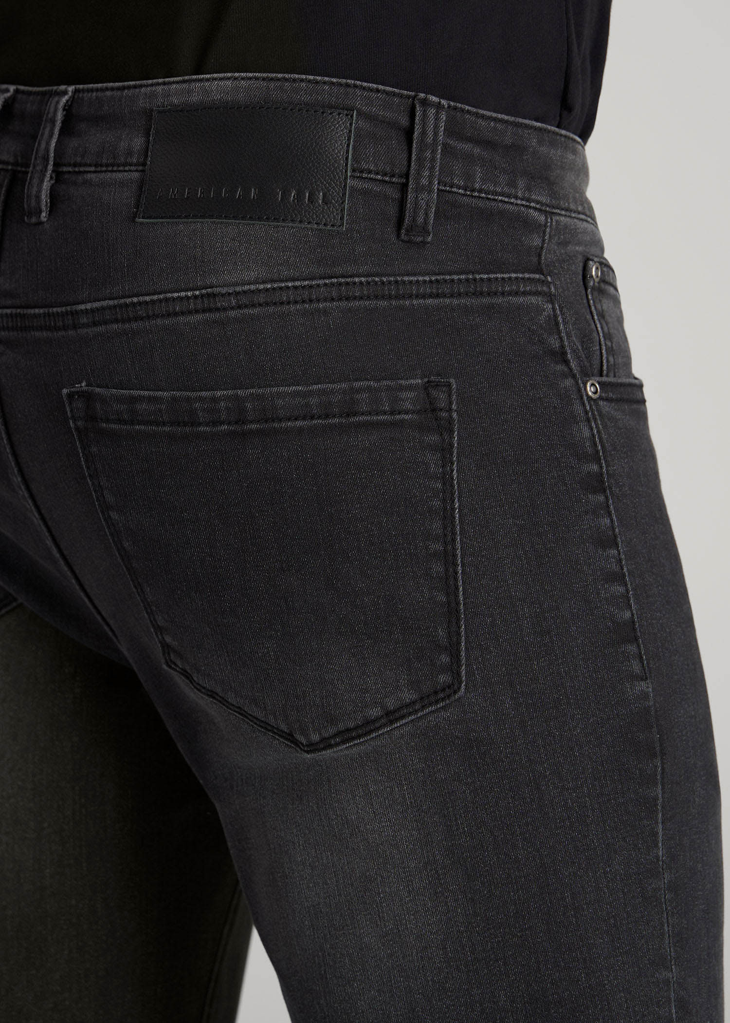 Travis SKINNY Jeans for Tall Men in Dark Smoke