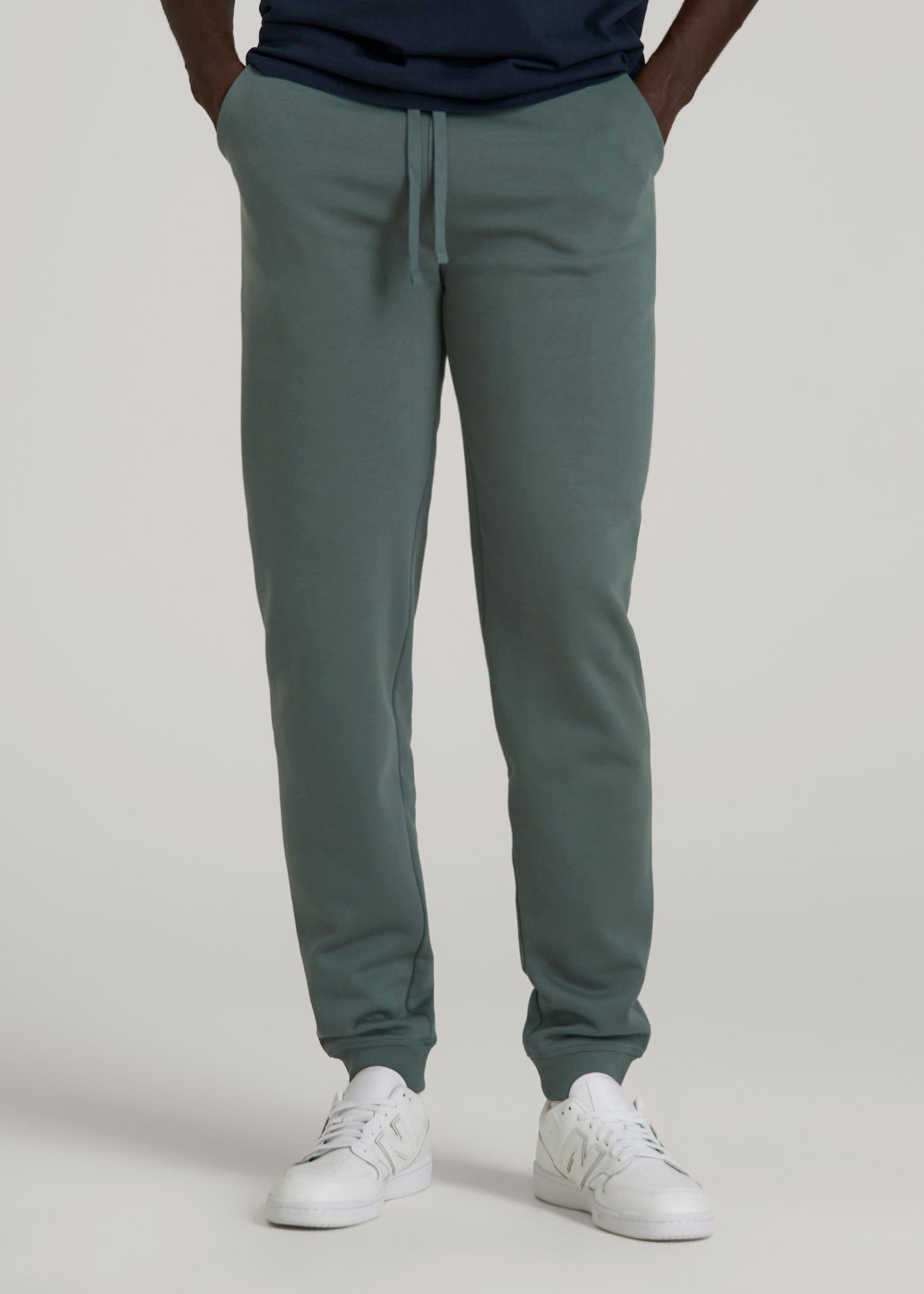 Wearever 2.0 Fleece Joggers for Tall Men in Balsam Green