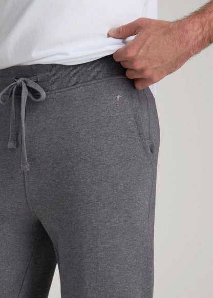 Wearever 2.0 Fleece Joggers for Tall Men in Charcoal Mix