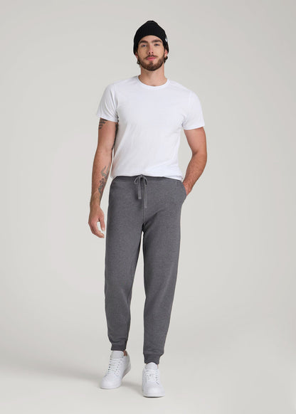 Wearever 2.0 Fleece Joggers for Tall Men in Charcoal Mix