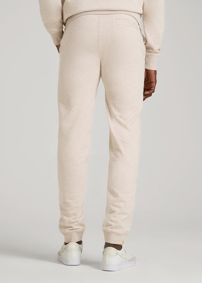 Wearever 2.0 French Terry Joggers for Tall Men in Oatmeal Mix