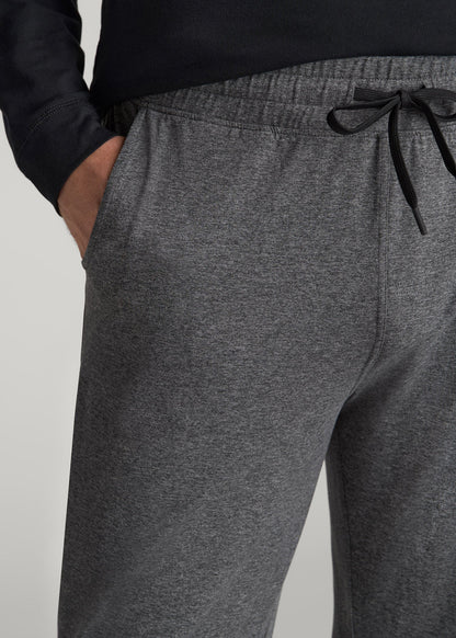 Weekender Stretch Lounge Pants for Tall Men in Charcoal Mix