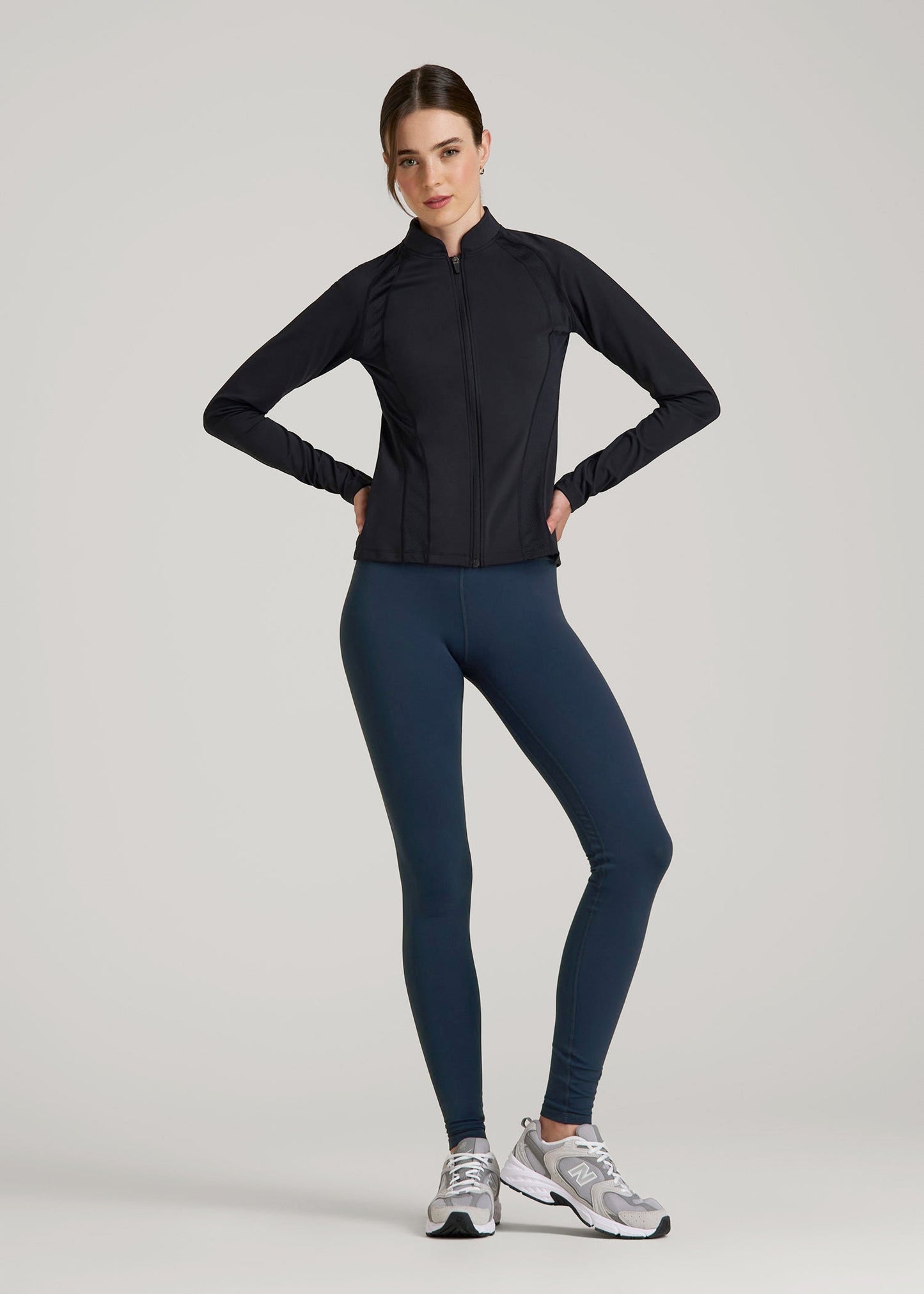 Balance High-Rise Leggings for Tall Women in Navy Blue