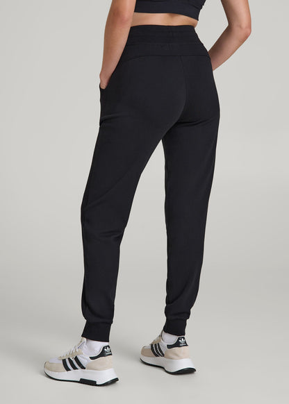 Wearever 2.0 French Terry Joggers for Tall Women in Black