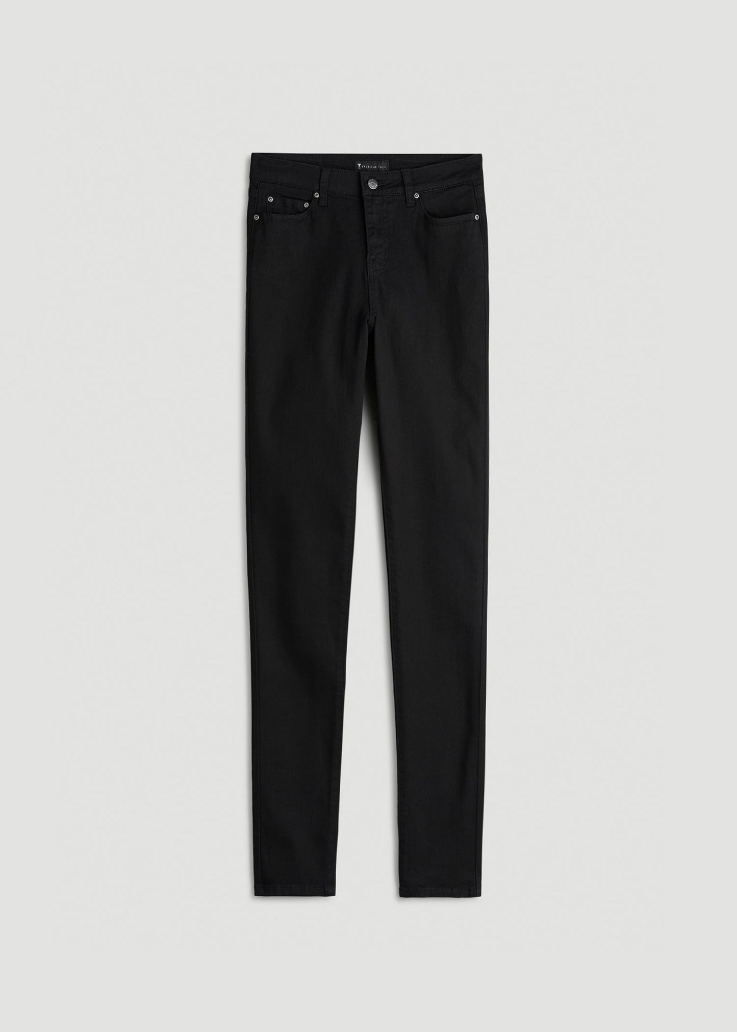 Georgia High-Rise Skinny Jeans for Tall Women in Black