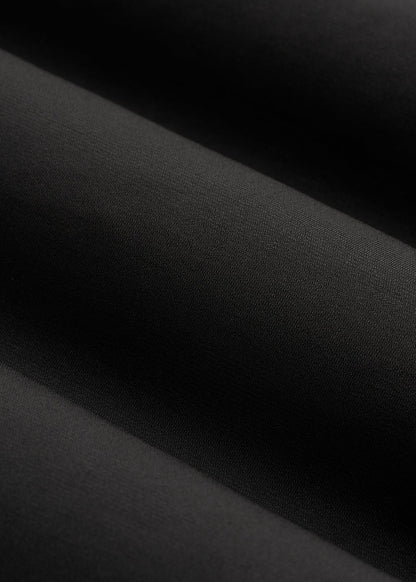 Pull-On Breezy Wide Leg Pants for Tall Women in Black