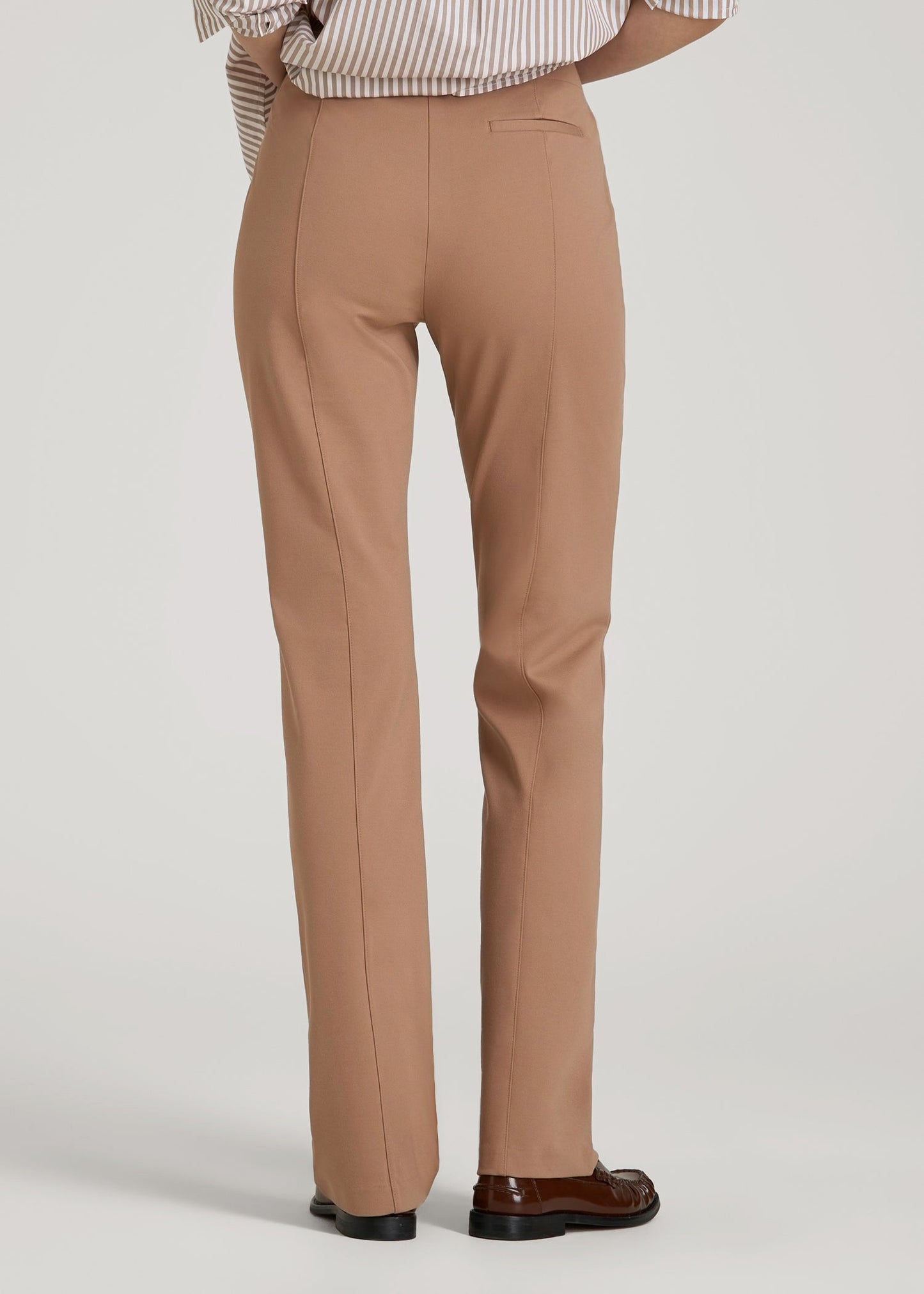 Freedom Flex Straight Leg Dress Pants for Tall Women in Woodsmoke