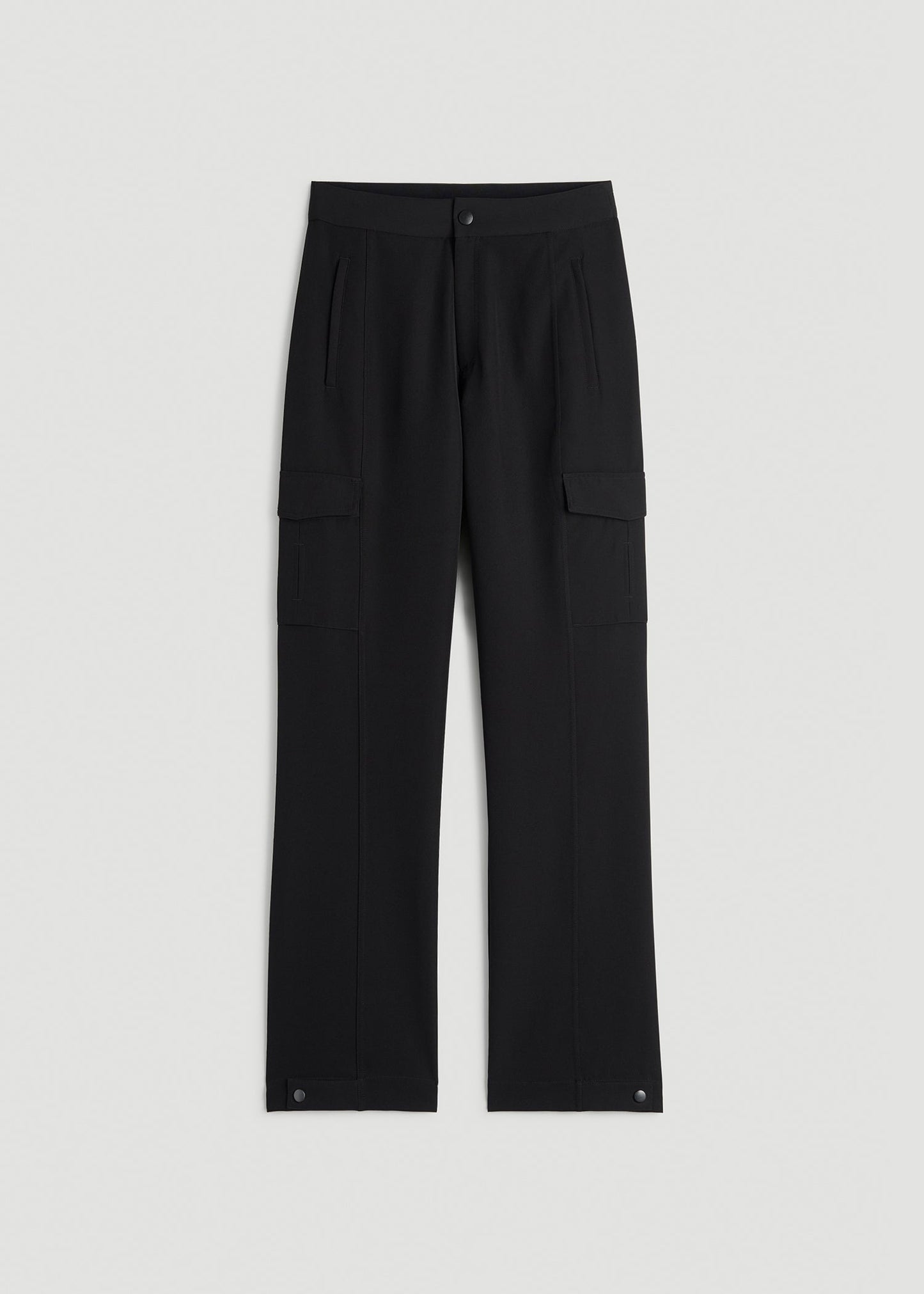 Traveler Cargo Pants for Tall Women in Black