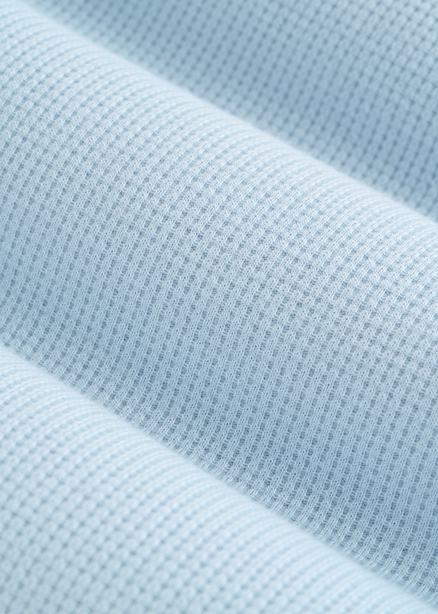 Waffle Sleep Shorts for Tall Women in Ice Blue