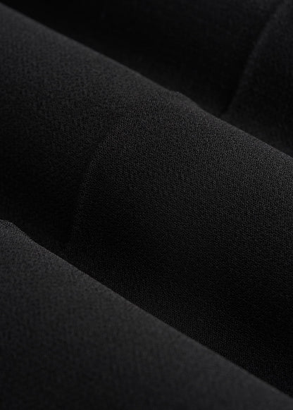Wide Leg Pleated Dress Pants 2.0 for Tall Women in Black