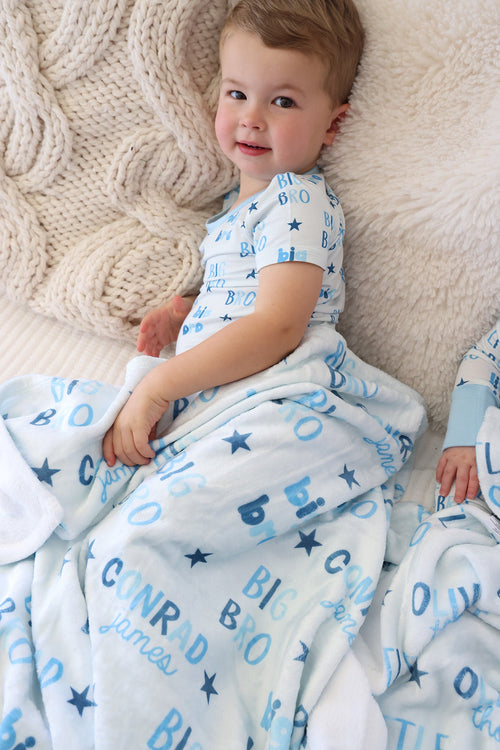 Personalized Kids Blanket | Big Bro