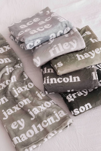 Personalized Color Blanket | Cactus