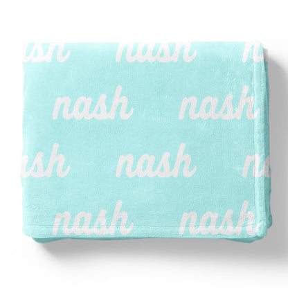Personalized Color Blanket | Bright Neons