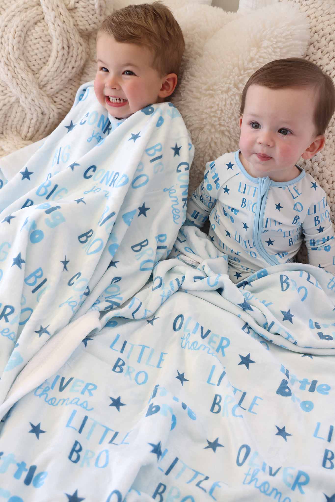 Personalized Kids Blanket | Big Bro