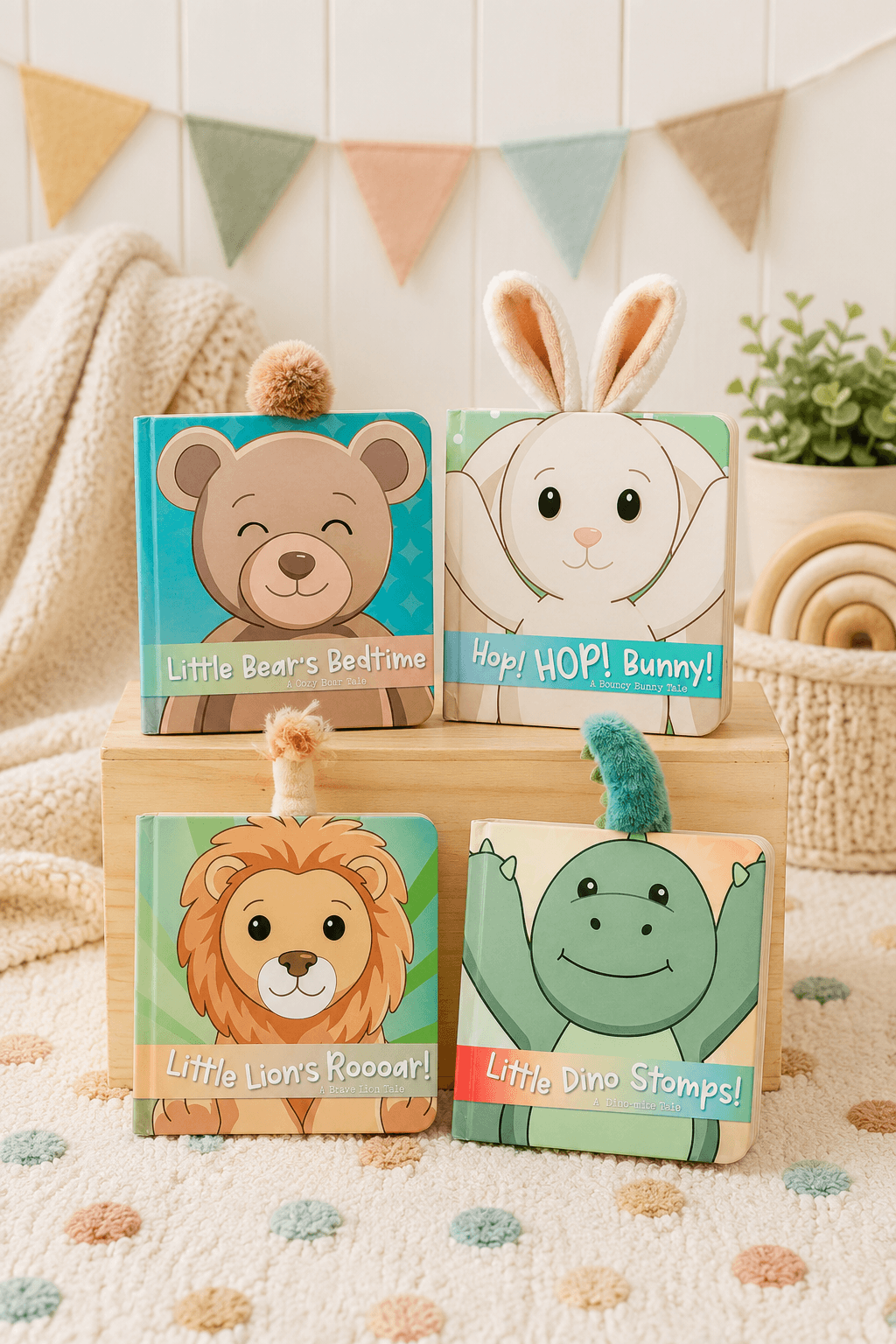 Cuddle Plush Friends Story Books