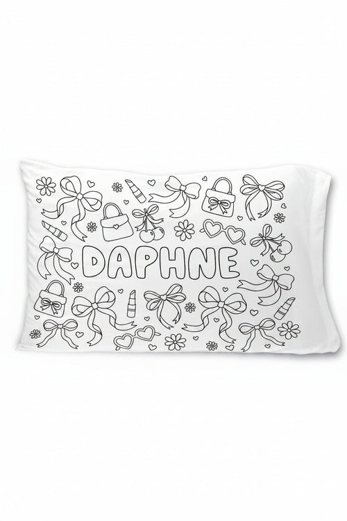 Colorable Personalized Pillow Case | Material Girl