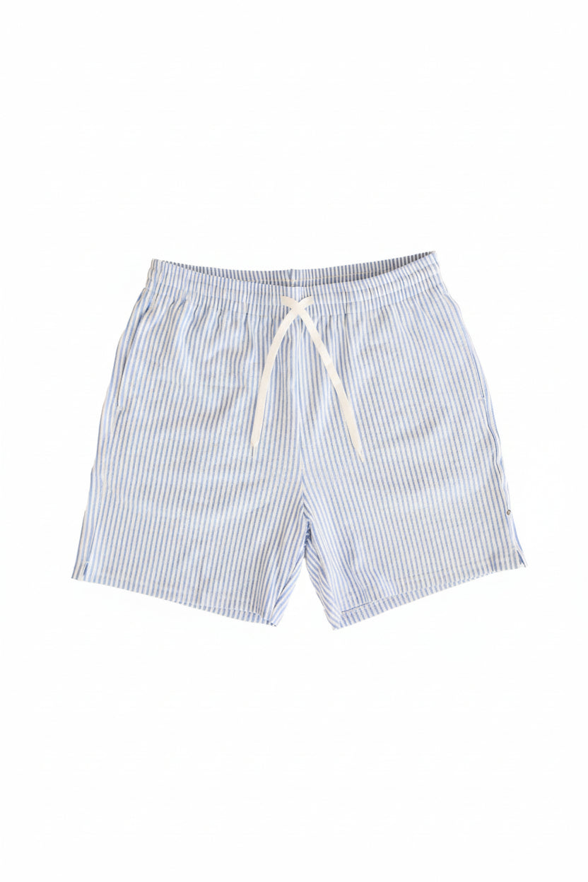 Men's Swim Trunks | Seersucker Blue