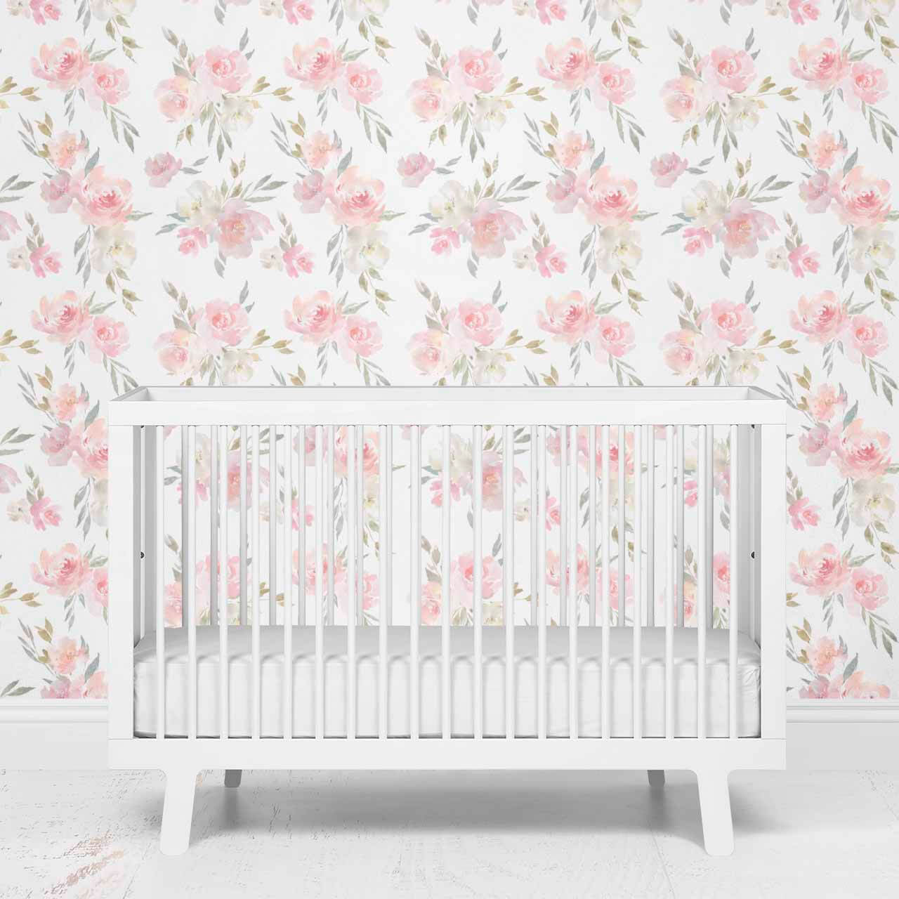 Delaney's Dusty Floral Removable Wallpaper