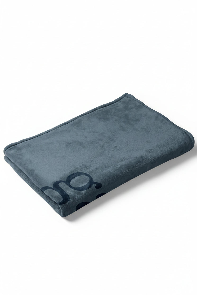 Color Story | Dusty Blue Personalized Toddler Blanket
