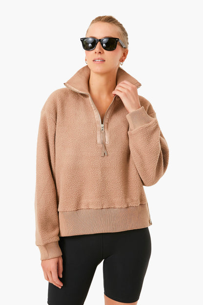 Chanterelle Roselle Half Zip Fleece