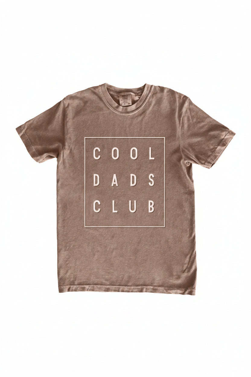 Cool Dad's Club Graphic Tee | Espresso