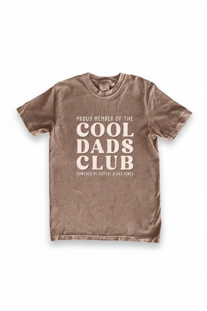 Cool Dad's Club Graphic Tee | Espresso