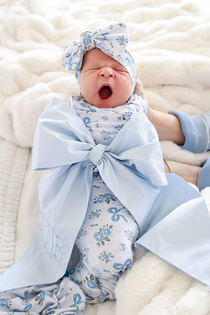 Knit Large Bow Headwrap | Tied In Blooms