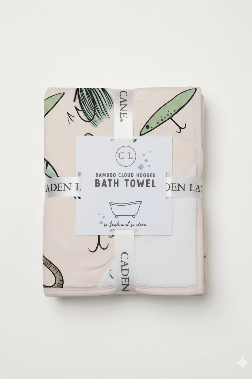 Embroidered Bamboo Hooded Towel | Tackle Box