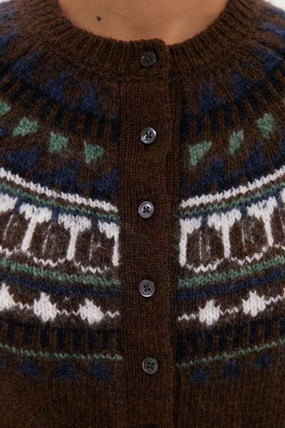 Chestnut Amina Fairisle Sweater