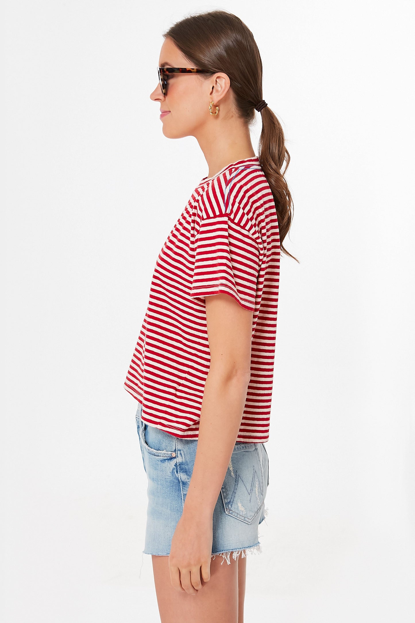 Chemise A Rayures The Big Baggy Mid Tee