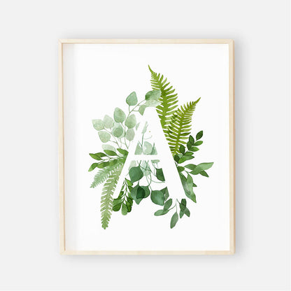 Leafy Greenery Bundled Digital Nursery Art