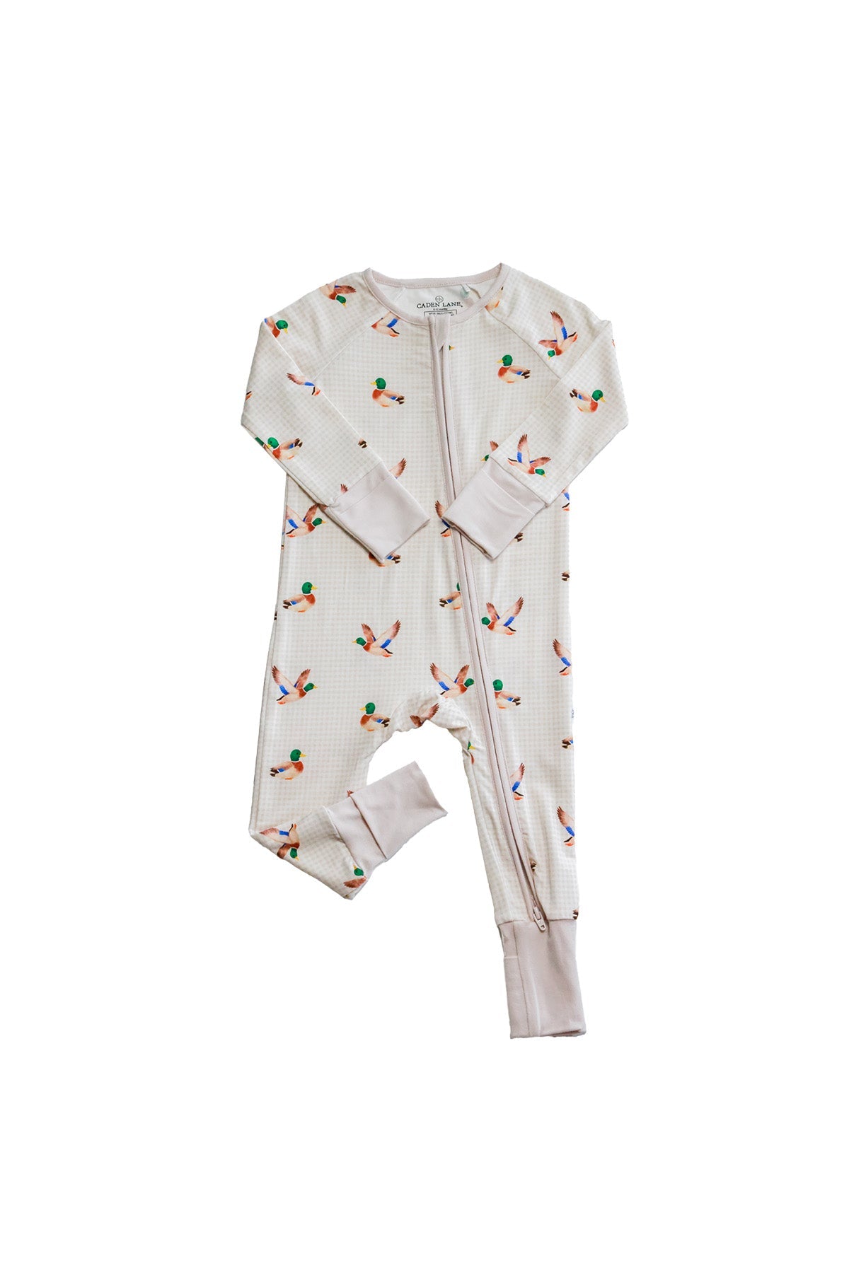 Convertible Bamboo Zip Romper | Little Mallard