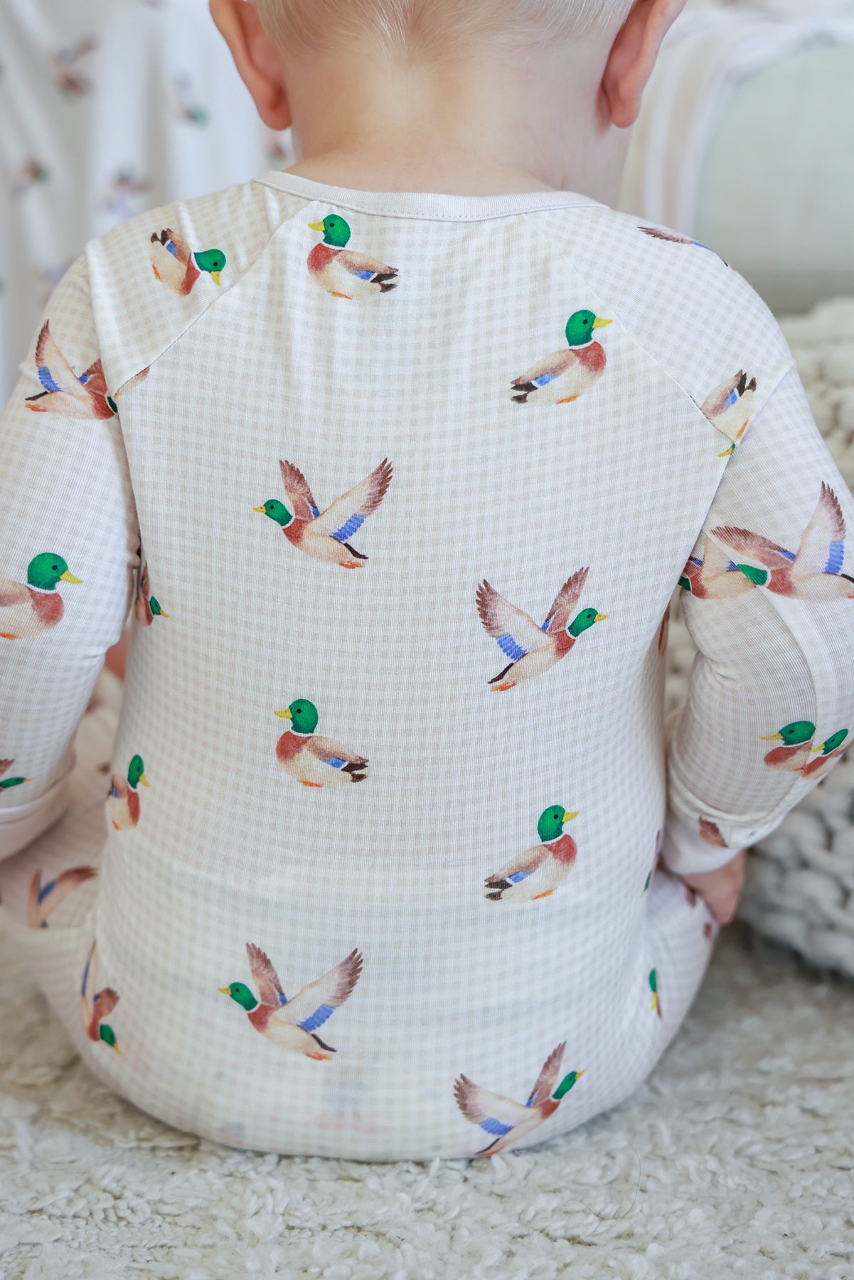 Convertible Bamboo Zip Romper | Little Mallard