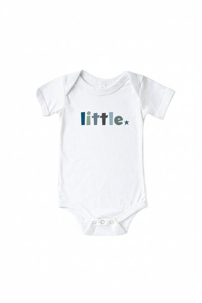Big, Middle, Little Graphic Tee | White