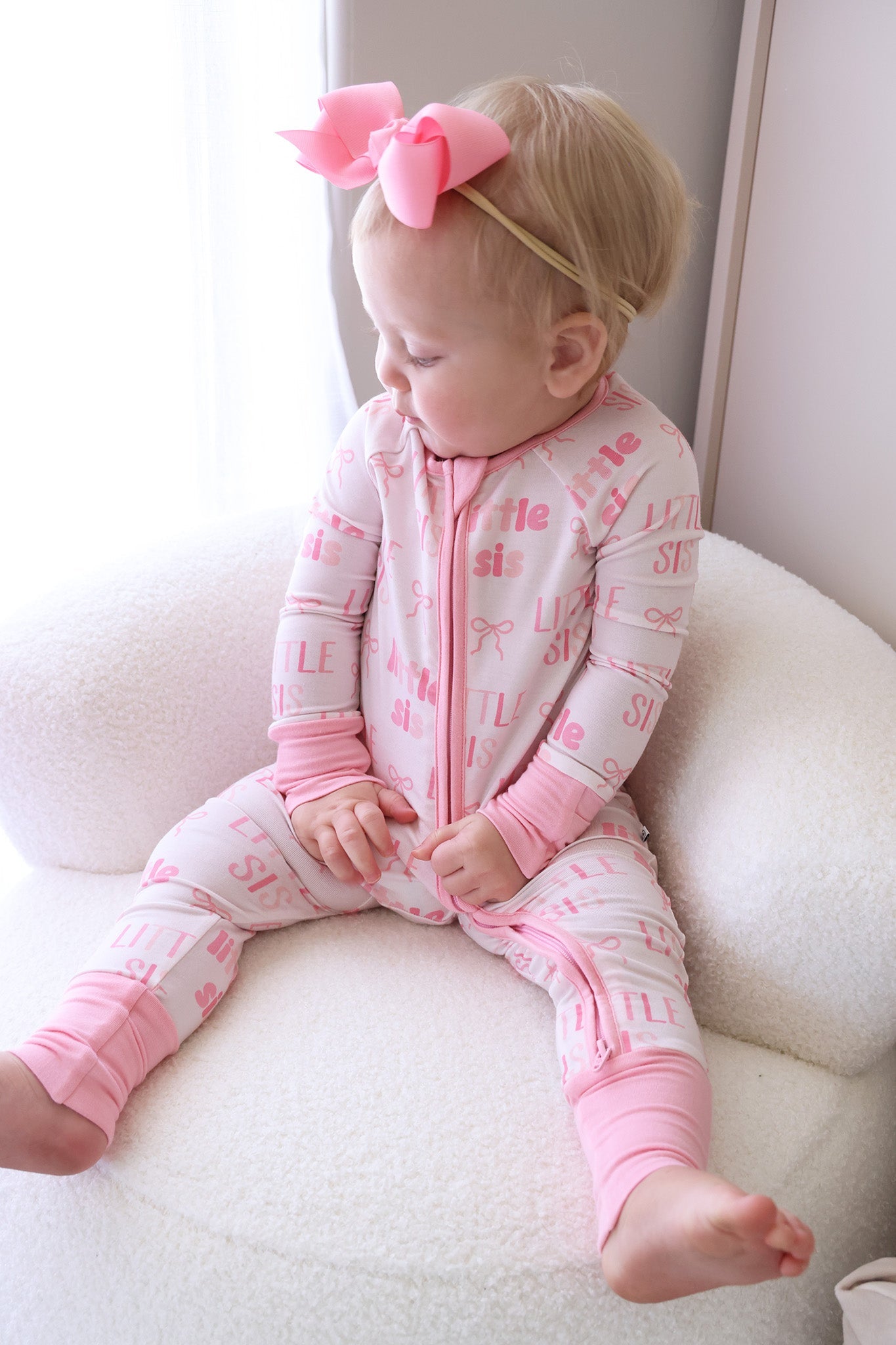 Convertible Zip Romper | Little Sis