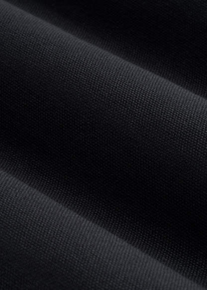 LJ&S Flannel-Lined Canvas Work Jacket for Tall Men in Black