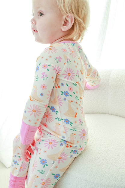 Convertible Bamboo Zip Romper | Loosey Goose