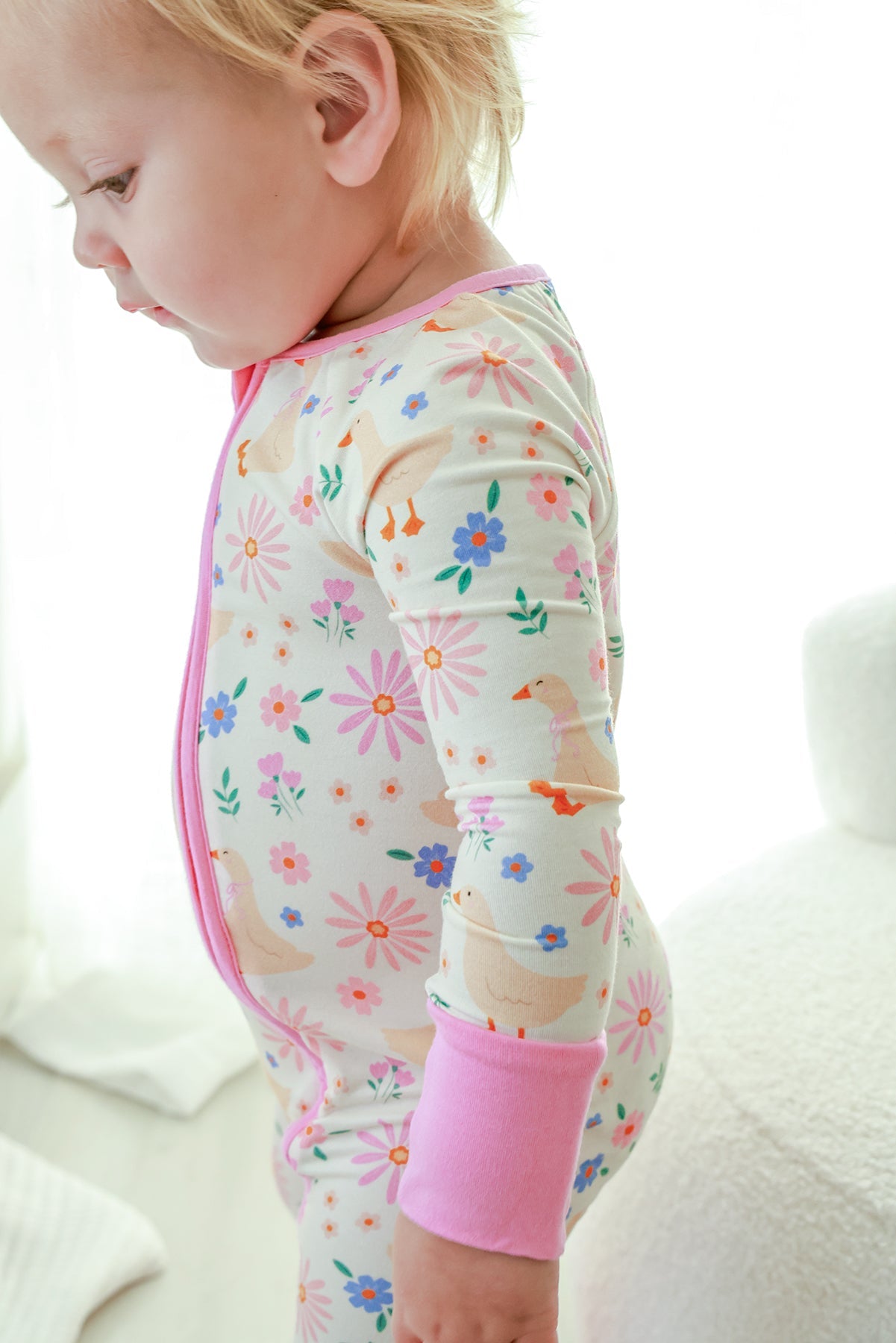 Convertible Bamboo Zip Romper | Loosey Goose
