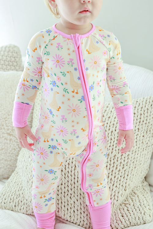 Convertible Bamboo Zip Romper | Loosey Goose