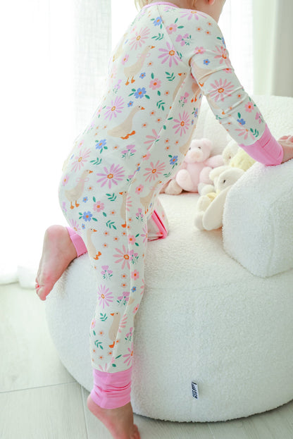 Convertible Bamboo Zip Romper | Loosey Goose