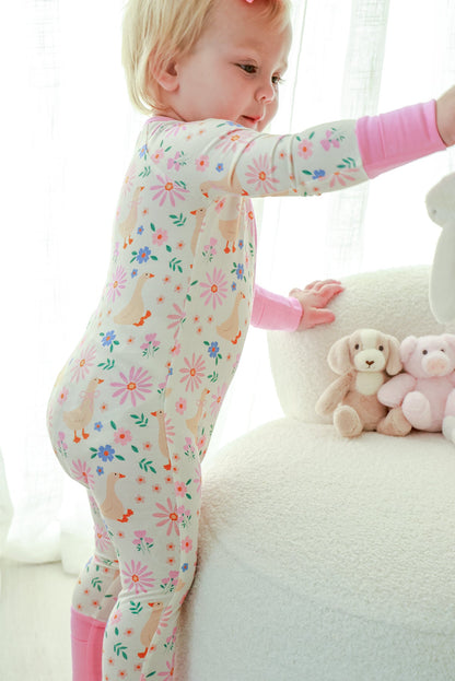 Convertible Bamboo Zip Romper | Loosey Goose