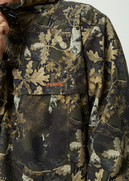 AFENDS Mens System -  Water Resistant Spray Anorak Jacket - Find Me
