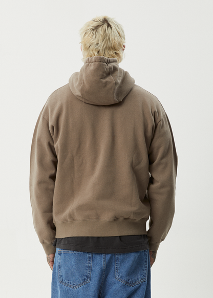 AFENDS Mens Ember - Hoodie - Fossil